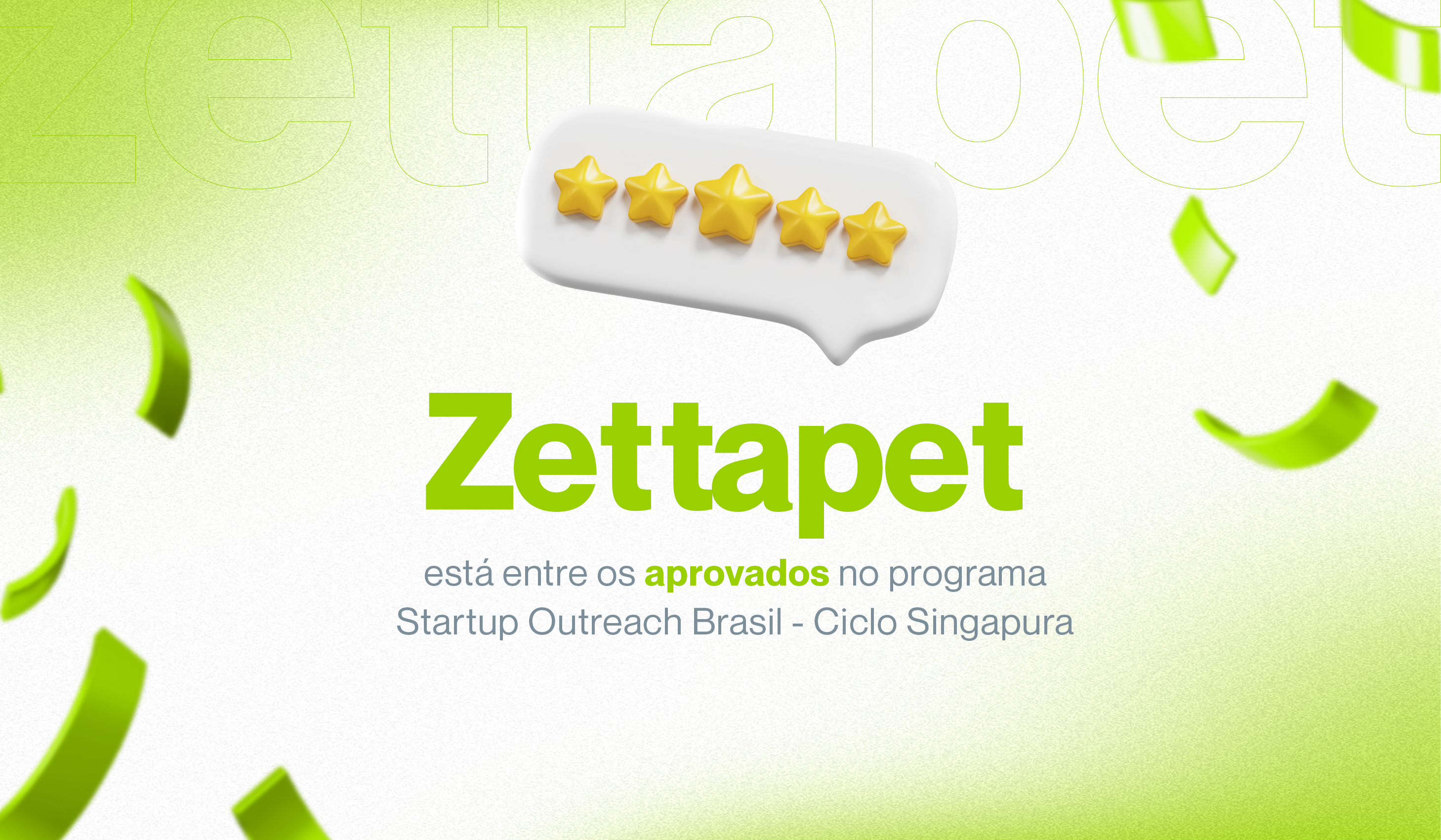ZettaPET no Startup Outreach - Ciclo Singapura